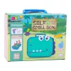 LEAN TOYS DIY Skrūvgriežu komplekts Koferis Puzle Dinozauri Bloki Skrūvgriezis 228 gab.