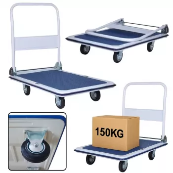 LEAN Platform Transport Warehouse Trolley Up to 150kg