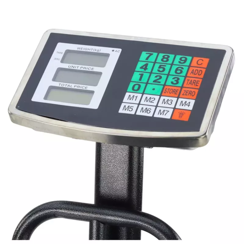 LEAN LCD elektroniskā platformas svari noliktavai ar precizitāti līdz 20g 200kg