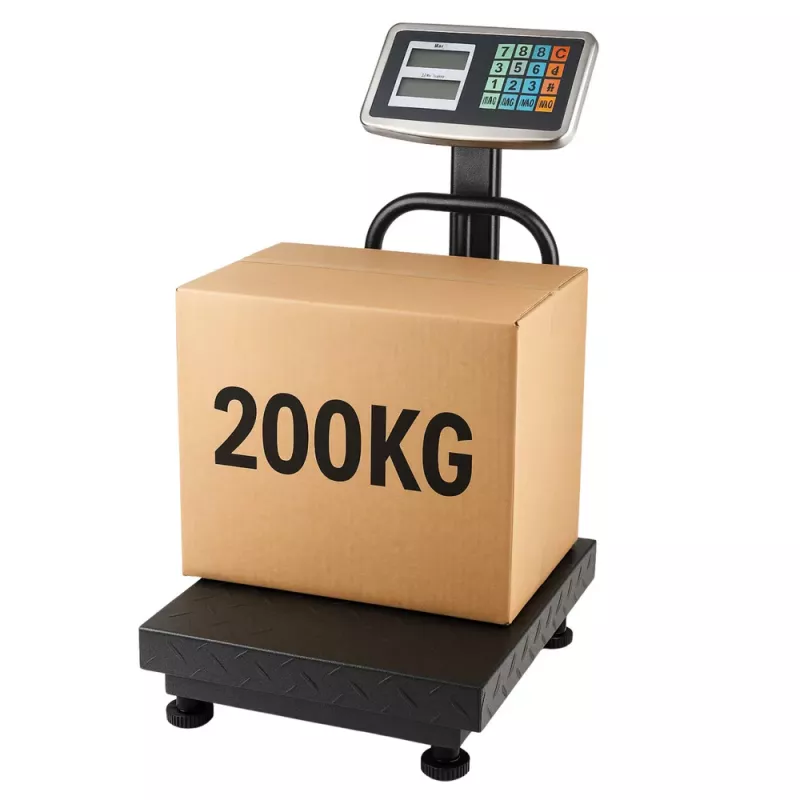LEAN LCD elektroniskā platformas svari noliktavai ar precizitāti līdz 20g 200kg
