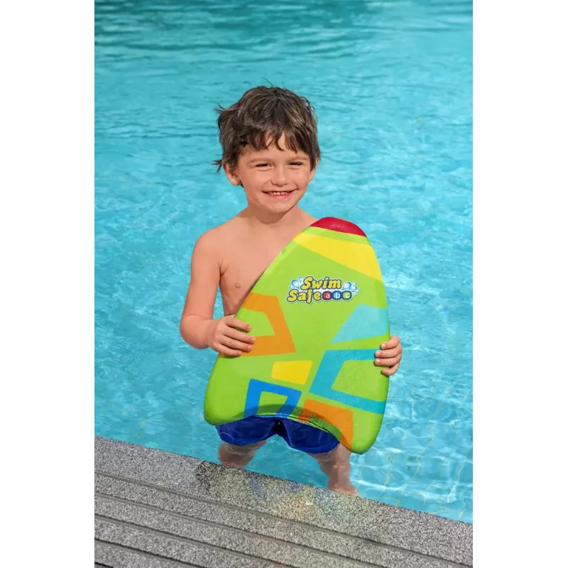 Bestway 32155 Green Learning Board - EVA Foam Swim Kickboard for Children