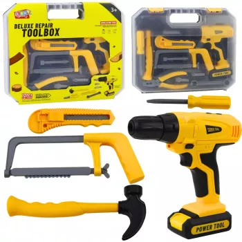 LEAN TOYS DIY komplekts Urbja vadītājs Instrumenti Gaismas Skaņas Koferis