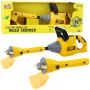 LEAN TOYS Bērnu dārza zāles pļāvējs un trimmeris ar gumijas asmeni, gaismām un skaņām