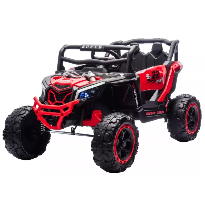 LEAN CARS M2 Sarkans Ar Bateriju Darbināms Transportlīdzeklis 4x4