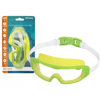 Bestway 21179 Zaļās peldēšanas brilles ar UV aizsardzību un pretaizsvīšanas pārklājumu