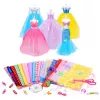 LEAN TOYS DIY radošais komplekts leļļu drēbju dizainam un šūšanai