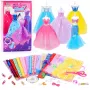 LEAN TOYS DIY radošais komplekts leļļu drēbju dizainam un šūšanai