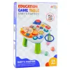 LEAN TOYS Interaktīvs izglītojošs galds mazuļiem ar gaismām un skaņām Pasteļtoņos 6-in-1