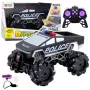 LEAN TOYS Bezceļu transportlīdzeklis Pick Up Truck Policija Ar Tālvadību RC Gaismas Dūmi 1:16