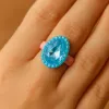 LEAN TOYS Beauty Set Bērnu gredzeni Krāsaini dimanti 50 gab.