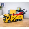 LEAN TOYS Car Tow Truck Roadside Assistance Hook Platform Lights Sounds 1:16