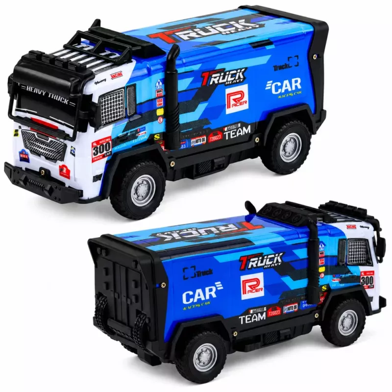 LEAN TOYS Bezceļu transportlīdzeklis Kravas auto ar apgaismojumu un skaņām 1:16 RC Kravas auto 4WD 2.4 GHz Zaļš/Melns