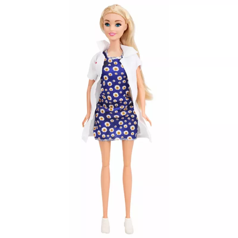 LEAN TOYS Mobilā slimnīca ātrā palīdzība ar nestuvēm 2in1 Leļļu ārsta aksesuāri