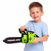 LEAN TOYS Rotaļu motorzāģis bērniem ar gaismām un skaņām, zaļš