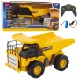 LEAN TOYS Ar tālvadību vadāms būvniecības pašizgāzējs RC LED gaismas 1:24