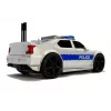 LEAN TOYS Battery Operated Police Car 1:20 Lights and Sounds Strung Silver
