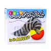 LEAN TOYS Bumba ar pūkainu seska asti interaktīvā rotaļlieta bērniem