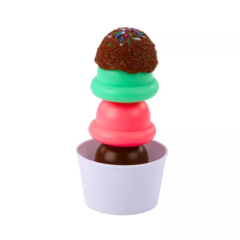 LEAN TOYS Saldumu komplekts Saldējums Bērniem Saldējuma karotes Kaste 14 gab.