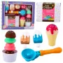 LEAN TOYS Saldumu komplekts Saldējums Bērniem Saldējuma karotes Kaste 14 gab.