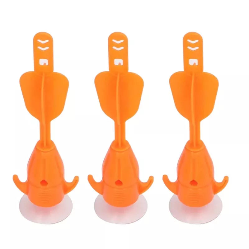 LEAN TOYS Šaušanas komplekts Prasmju spēle Slingshot Šautriņas ar piesūcekņiem 3 gab.