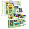 LEAN TOYS Bērnu virtuve Ūdens cikls Ēdiena krāsas maiņa Tvaiks Zaļš 64 gab.
