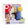 LEAN TOYS Megafons bērniem ar balss pārveidotāju un gaismas efektiem, zils
