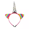 LEAN TOYS Unicorn Rag Ragauss Spieķis Matu lentes Komplekts