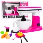 LEAN TOYS Virtuves kombains un blenderis rotaļlieta bērniem ar augļu piederumiem