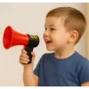 LEAN TOYS Interaktīvs ugunsdzēsēja megafons bērniem ar skaņas efektiem