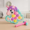 LEAN TOYS Whac A Mole Arcade Game Unicorn Colorful Lights Sounds