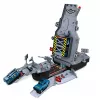LEAN TOYS Militārais komplekts ar aviācijas bāzes kuģi, militāro bāzi, iznīcinātājiem, transportlīdzekļiem, gaismām un skaņu