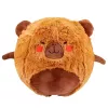 LEAN TOYS Lēcošā bumba Augošs plīša kapibara Brūns Sūknis 50 cm