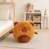 LEAN TOYS Lēcošā bumba Augošs plīša kapibara Brūns Sūknis 50 cm