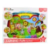 LEAN TOYS Interaktīvā izglītojošā tāfele Dzīvnieku pasaules instrumentu klavieres