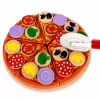 LEAN TOYS Koka picas griešanas komplekts ar Velcro riteni un griešanas dēli