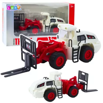 LEAN TOYS Dakšu auto ar metāla dakšām, regulējamām gaismām un skaņām