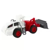 LEAN TOYS Būvniecības transportlīdzeklis Ekskavators Buldozers ar kustīgu metāla kausu, gaismām un skaņām
