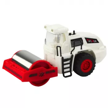 LEAN TOYS Ceļa veltnis Konstrukcijas metāla rotējošs veltnis ar gaismām un skaņām