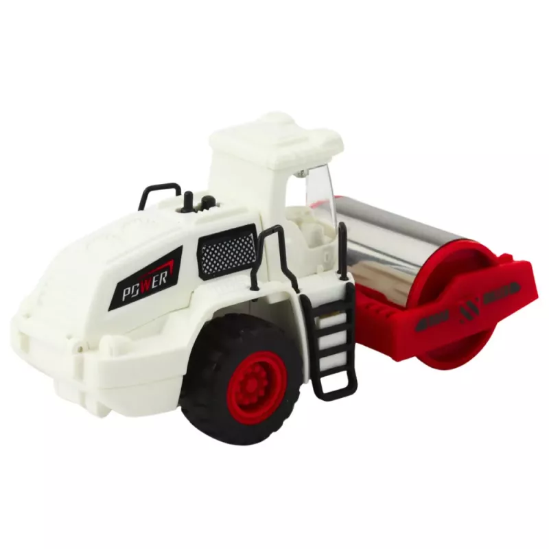 LEAN TOYS Ceļa veltnis Konstrukcijas metāla rotējošs veltnis ar gaismām un skaņām