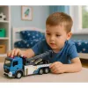LEAN TOYS Transportlīdzeklis Boom Truck Tow Truck Metāla Kabīne Gaismas Skaņas