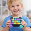 LEAN TOYS Elektroniskā arkādes izglītojošā konsoles spēle ar 11 spēļu režīmiem