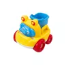 LEAN TOYS Būvniecības transportlīdzekļu komplekts ar dzīvniekiem mazuļiem Krāsains 3 gab.