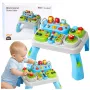 LEAN TOYS Interaktīvs izglītojošs galds mazuļiem ar skaņas moduļiem