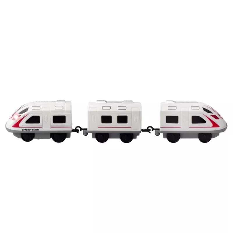 LEAN TOYS Dinosaur Park Electric Train Set ar gaismām un skaņām 76 cm