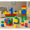 LEAN TOYS Magnētisko bloku komplekts bērniem Krāsaina puzle 32 gab.