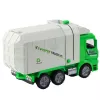 LEAN TOYS Garbage Truck City Lights Sounds Green