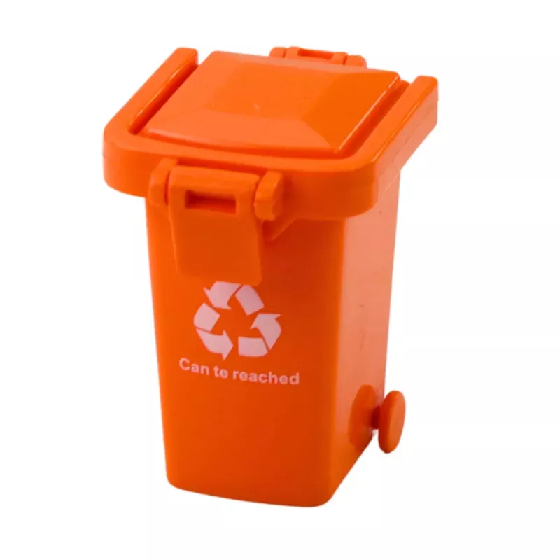 LEAN TOYS Garbage Truck City Lights Sounds Orange