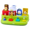 LEAN TOYS Interaktīva izglītojoša rotaļlieta mazuļiem - Pop-Up Animals Farm