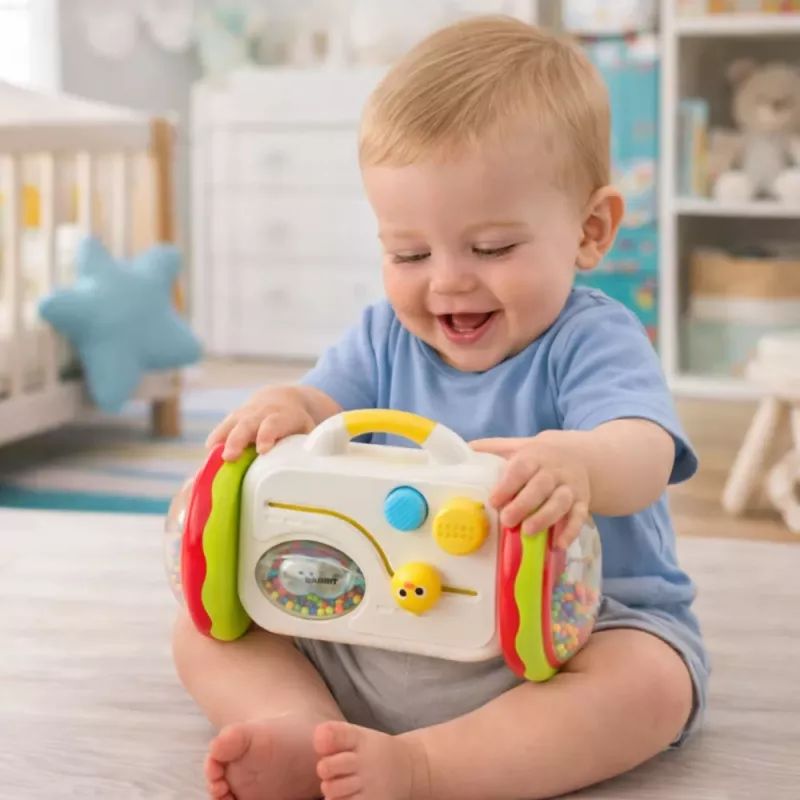 LEAN TOYS Escape Mirror Interactive Educational Toy For Toddlers Rattle