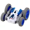 LEAN TOYS Attālināti vadāma triku automašīna RC Gaismas Dūmi Drifts 360° Zila